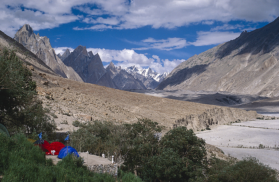 Camp Paiju, Baltoro Glacier, Karakoram Mountains, Pakistan